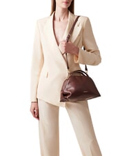 BORBONESE SEXY  Geanta din piele cu bareta de umar brule - Genți femei - 2