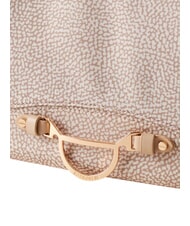 BORBONESE CAPRI NYLON OP L Geantă de umăr nisip - Genți femei - 5