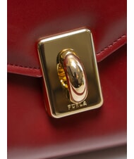 FURLA CAMPIONARIO - MERIDIANA  Geantă de piele rubin - Genți femei - 3