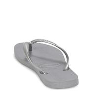 HAVAIANAS flip flops SLIM oțel / gri - Pantofi femei - 5