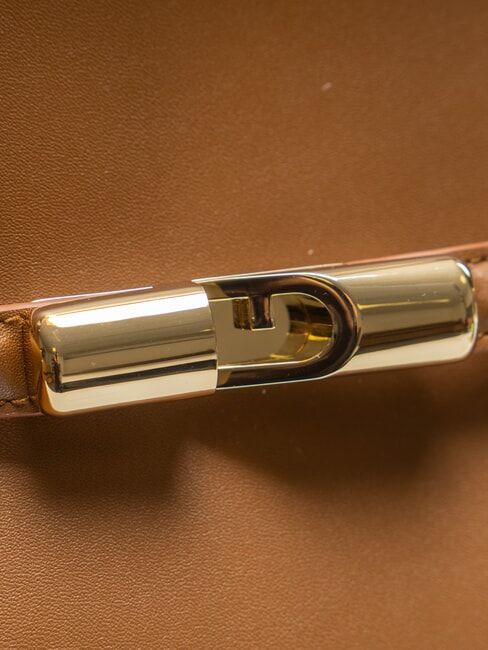 CAMPIONARIO - GOCCIA Geantă de umăr coniac - Genți femei