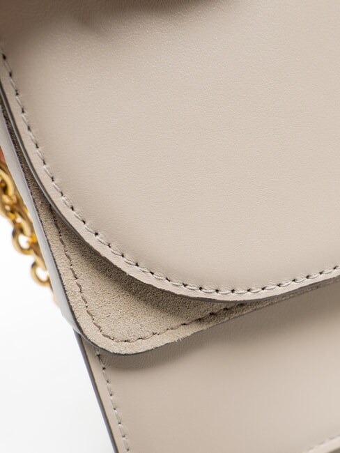 SFERA Geantă mică din piele vanilie - Genți femei