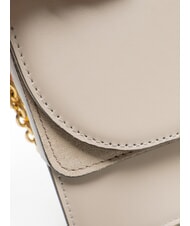 FURLA CAMPIONARIO - SFERA Geantă mică din piele vanilie - Genți femei - 3