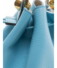 FURLA CAMPIONARIO - SFERA  Geantă mini din piele cobalt - Genți femei - 4