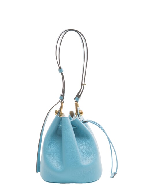 CAMPIONARIO - SFERA  Geantă mini din piele cobalt - Genți femei
