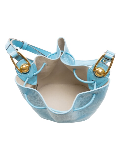 CAMPIONARIO - SFERA  Geantă mini din piele cobalt - Genți femei