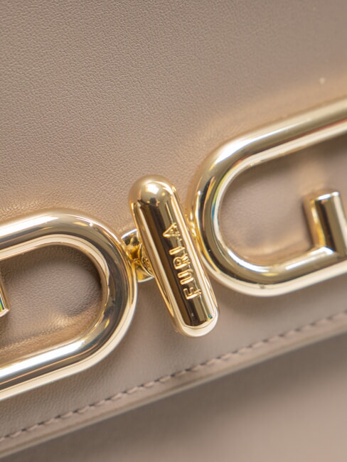 METI Geantă de umăr stuc gri - Genți femei