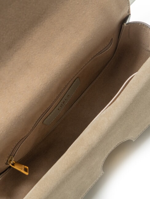 CAMPIONARIO - SFERA  Geantă de umăr din piele agaveb - Genți femei