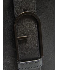 FURLA CAMPIONARIO - FLOW Geantă de umăr din piele negru - Genți femei - 4