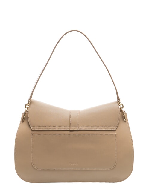 CAMPIONARIO - FLOW Geantă de m&acirc;nă, cu curea de umăr greige - Genți femei