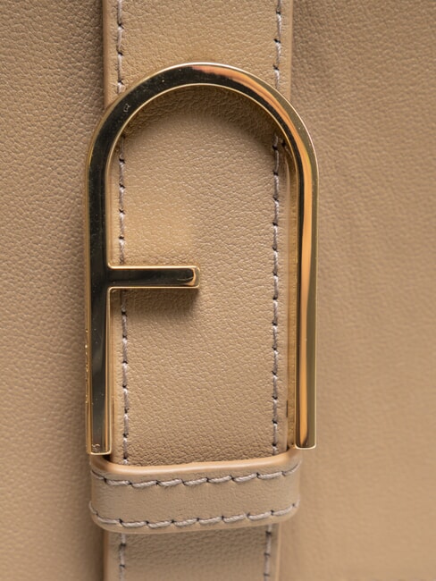 CAMPIONARIO - FLOW Geantă de m&acirc;nă, cu curea de umăr greige - Genți femei