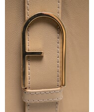 FURLA FLOW Geantă de m&acirc;nă, cu curea de umăr greige - Genți femei - 4