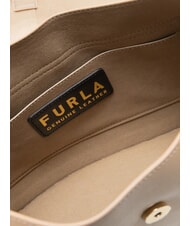 FURLA FLOW Geantă de m&acirc;nă, cu curea de umăr greige - Genți femei - 5