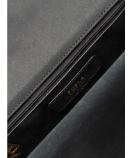 FURLA CAMPIONARIO - SFERA Geantă mini din piele. Geantă de umăr. negru - Genți femei - 4