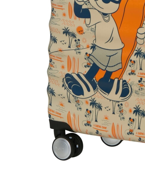 WAVEBREAKER DISNEY  Cărucior pentru bagaje de m&acirc;nă Mickey Super Surfer - Bagaje de m&acirc;nă