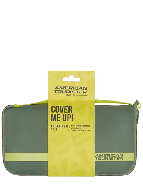 AMERICAN TOURIST. TA Husă pentru valiză, mărimea L măsline/lime - Accesorii de călătorie