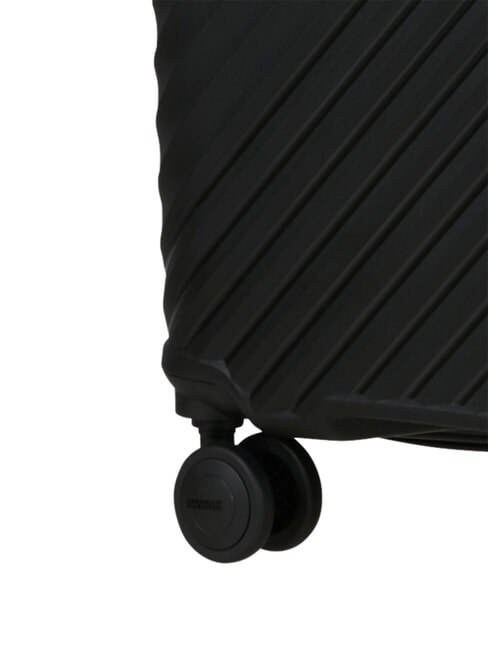 DIABLAST Cărucior mediu, extensibil, cu &icirc;ncuietoare TSA cod negru - Trolere rigide