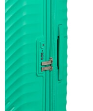 AMERICAN TOURISTER DIABLAST Cărucior mediu, extensibil, cu &icirc;ncuietoare TSA cibernetică aqua - Trolere rigide - 7
