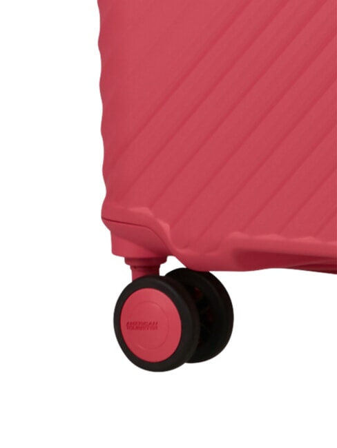 DIABLAST Cărucior mediu, extensibil, cu &icirc;ncuietoare TSA eroare roz - Trolere rigide
