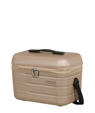 AMERICAN TOURISTER FLASHLINE Husă de frumusețe rigidă cu curea de umăr ivorygold - Truse de toaletă - 3