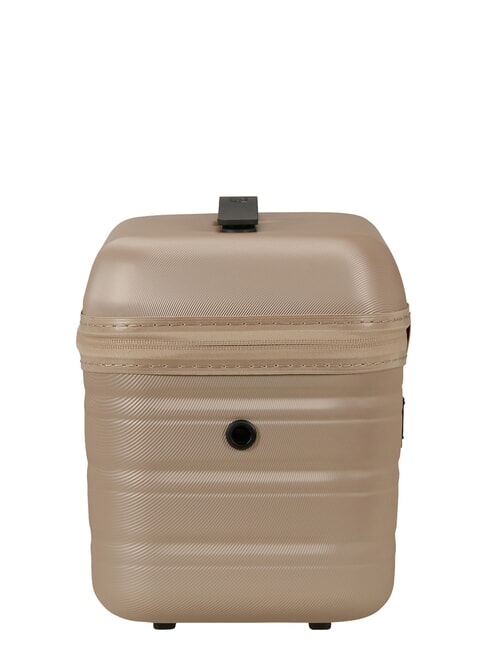 FLASHLINE Husă de frumusețe rigidă cu curea de umăr ivorygold - Truse de toaletă