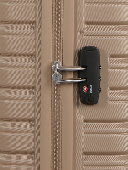 FLASHLINE Cărucior pentru bagaje de m&acirc;nă ivorygold - Bagaje de m&acirc;nă