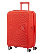 AMERICAN TOURISTER SOUNDBOX SPINNER Troller mediu, extensibil portocaliu neon - Trolere rigide - 3