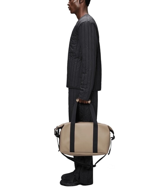 HILO WEEKEND  Geantă duffle cu curea de umăr bej - Genți de voiaj