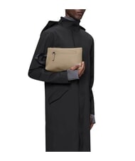 RAINS COSMETIC BAG Trusă de frumusețe bej - Truse de toaletă - 4