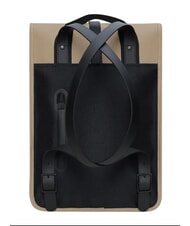 RAINS BACKPACK MINI Rucsac impermeabil bej - Rucsacuri pentru școală și timp liber - 3