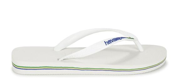 BRASIL LOGO &Icirc;ncălțăminte bărbătească alb - Pantofi unisex