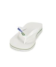 HAVAIANAS BRASIL LOGO &Icirc;ncălțăminte bărbătească alb - Pantofi unisex - 4