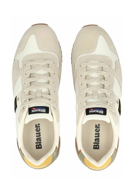 QUEENS Adidași bleumarin/maro - Pantofi bărbați