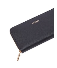 LIUJO CALIWEN Portofel cu fermoar BLACK - Portofele femei - 3