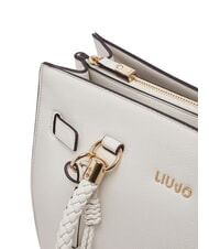 LIUJO MANHATTAN  cremă - Genți femei - 5