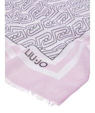 LIUJO NEW LOGO CHAIN Eşarfă bujor moale - Eșarfe - 3