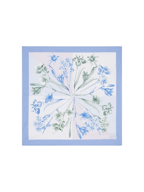 FLOWER  val albastru strălucitor - Eșarfe