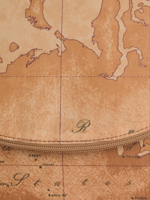 GEO CLASSIC Geantă de umăr cu clapă NATURAL - Genți femei