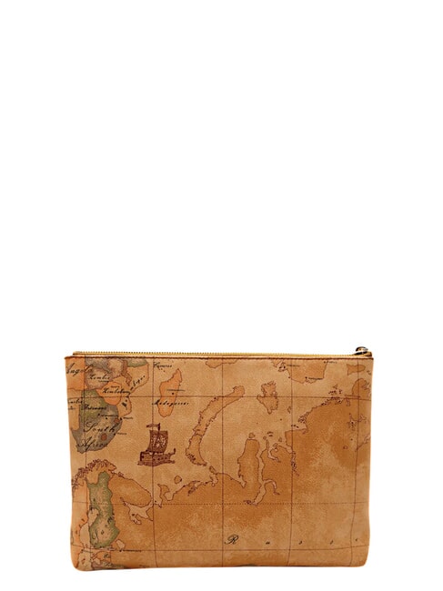 GEO CLASSIC Geantă de m&acirc;nă cu curea de m&acirc;nă NATURAL - Genți femei