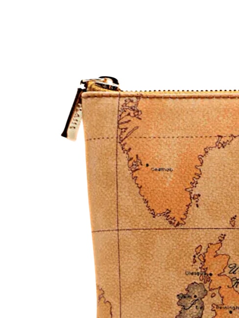 GEO CLASSIC Geantă de m&acirc;nă cu curea de m&acirc;nă NATURAL - Genți femei