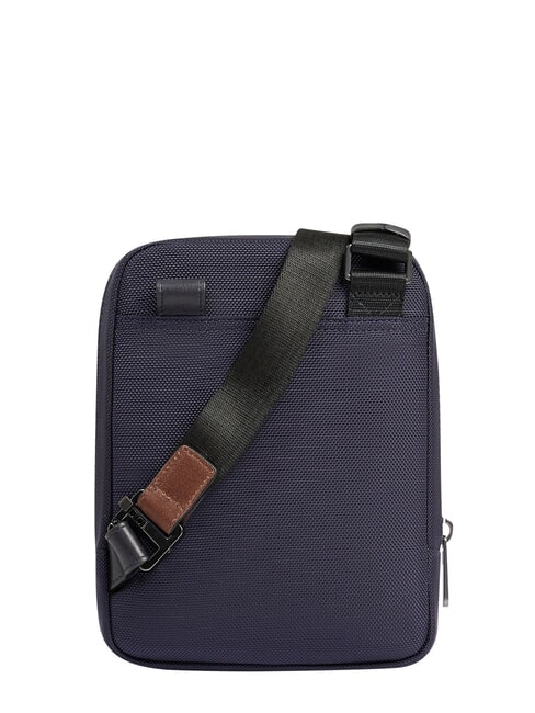 BRIEF 2 Geanta de umar albastru/piele - Genți de umăr bărbați