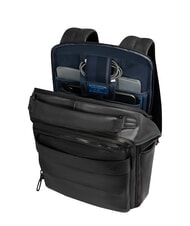 PIQUADRO S141 Rucsac din piele, suport pentru laptop de 14" negru - Rucsacuri pentru laptop - 3