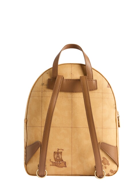 ESCAPE GEO Rucsac cu buzunar frontal TUTUN - Genți femei