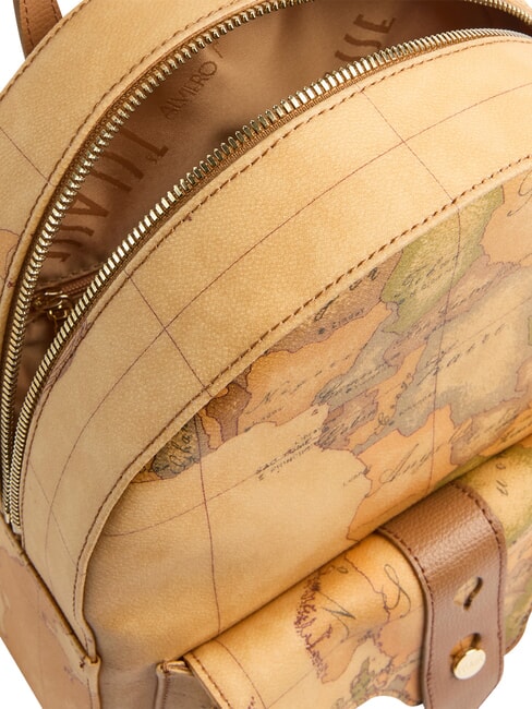 ESCAPE GEO Rucsac cu buzunar frontal TUTUN - Genți femei