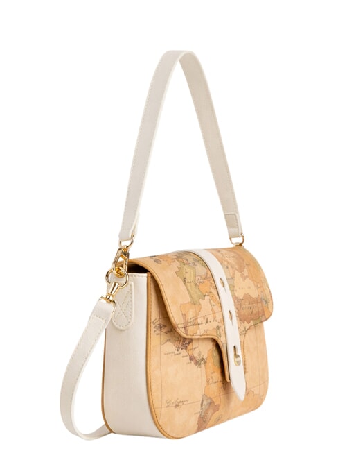 ESCAPE GEO Geantă de umăr, cu curea de umăr fildeş - Genți femei