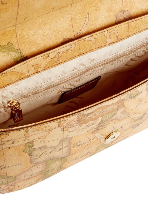 GEO CLASSIC Geantă de umăr, cu clapă NATURAL - Genți femei