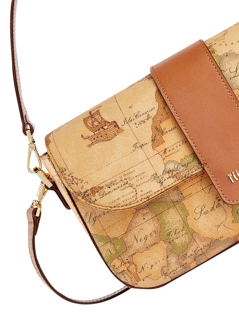 GEO CLASSIC Geantă de umăr, cu clapă NATURAL - Genți femei