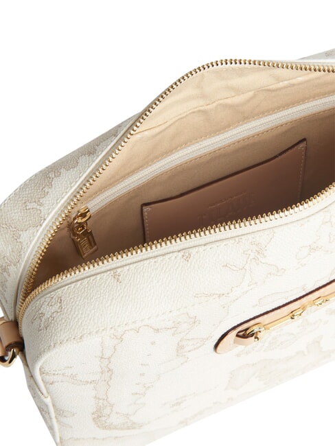 GEO CLASSIC Geantă pentru cameră, geantă de umăr alb - Genți femei