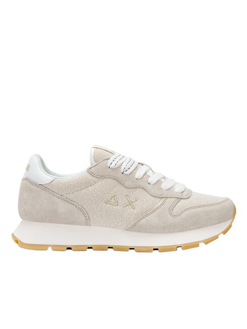 ALLY GLITTER TEXTILE Adidași aur - Pantofi femei