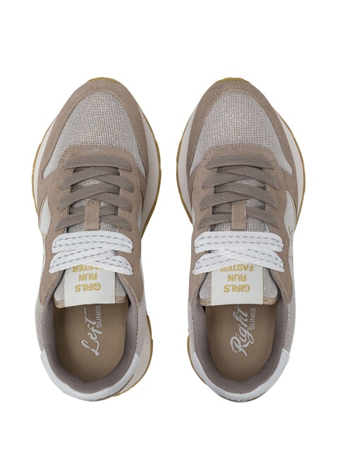 ALLY GLITTER TEXTILE Adidași piatră - Pantofi femei